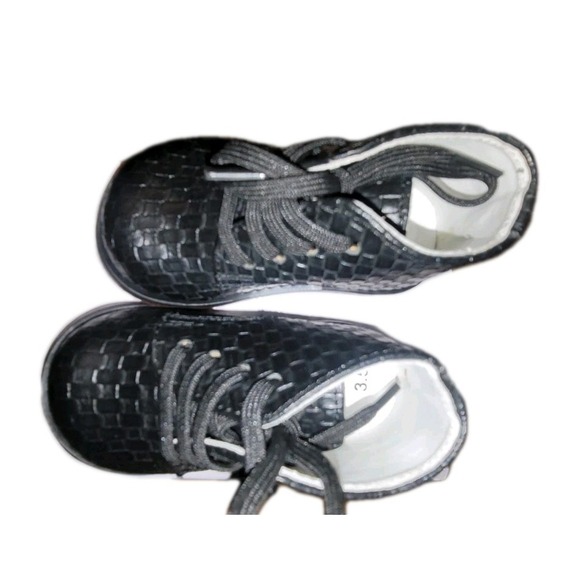 Josmo Walker Kids/Baby/Toddler Shoes All Leather Black Size 3.5 - Picture 3 of 8